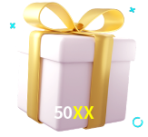 Receba seus bônus de boas-vindas no 50XX